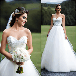 Pearl-Adorned Dresses