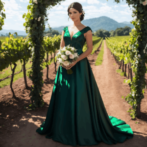 The Beauty of Colorful Wedding Dresses