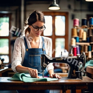 Seamstress at Work