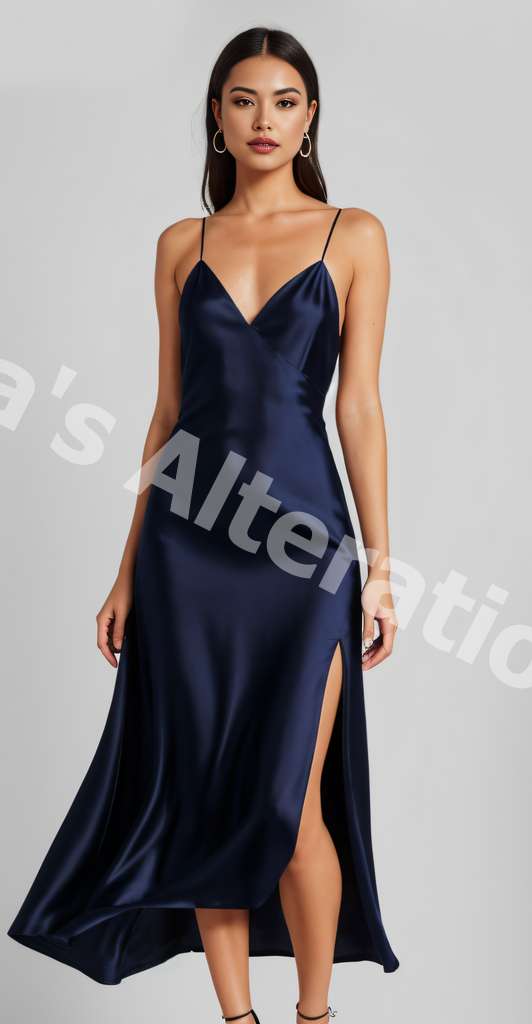 Affordable luxury: silk slip.