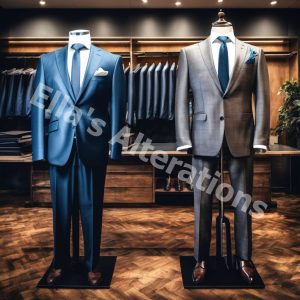 Men's suit, tailored perfection