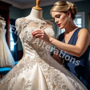 Perfect fit bridal alterations