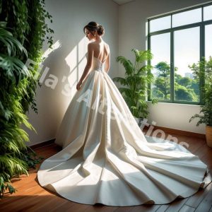 Custom fitting wedding dresses