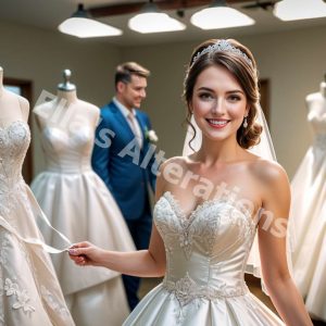 Customizing bridal party dresses