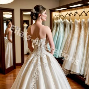 Wedding gown alteration magic