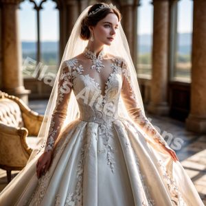 Wedding gown neck design sales