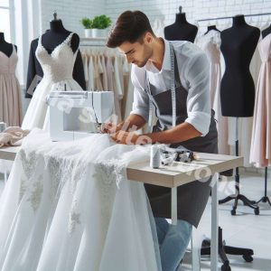 Best wedding dress tailor near me deals