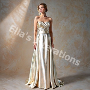 Elegance in Bandeau Simplicity