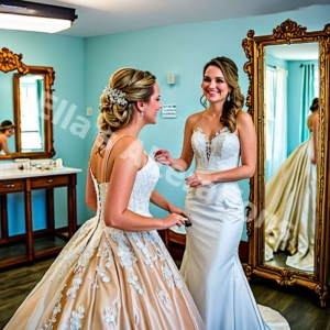 Perfect dress hem adjustments