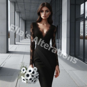 Black Gown, Urban Chic