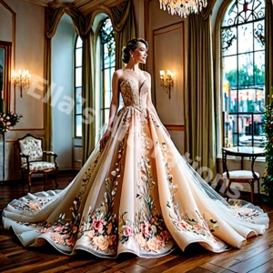 Lace whispers romance.