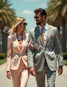 Spring/Summer 2024 & 2025: Pastel suits.
