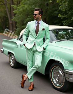 Men's fashion: Pastel trend.