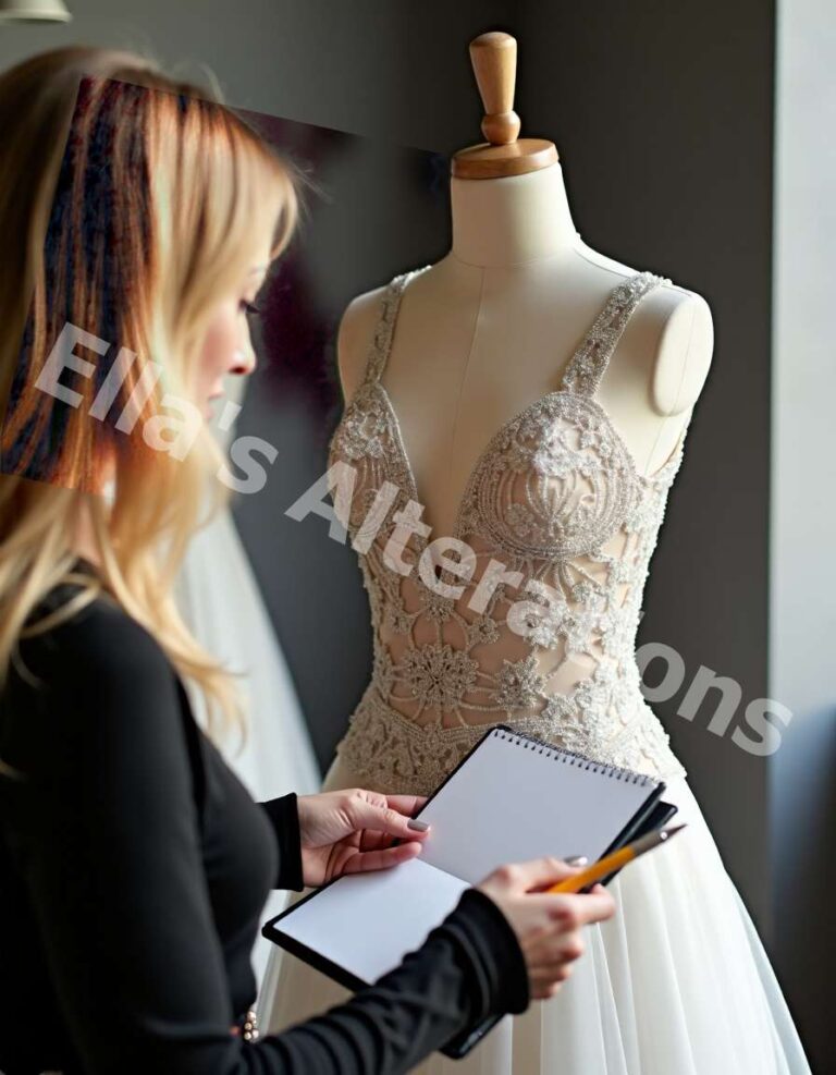 Luxury gown fitting expertise