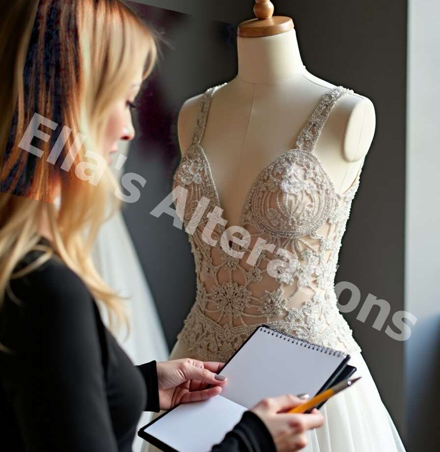 Luxury gown fitting expertise