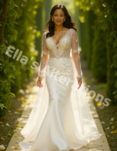 Curvy brides shine bright