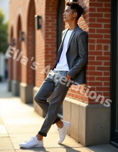 Relaxed yet stylish menswear