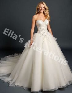 Dreamy layered tulle skirt