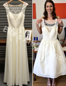 Bridal lace reborn beautifully.