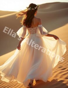 Vintage charm meets couture