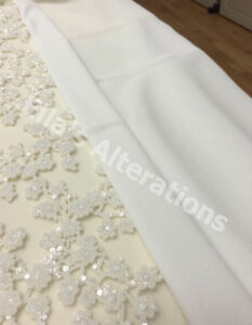 Restoring vintage bridal elegance
