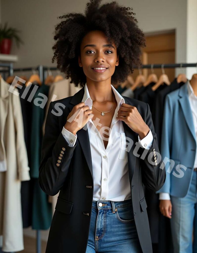 Vintage clothing expertly altered