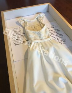 Tailoring a timeless bridal gown