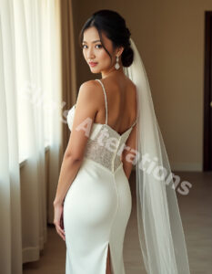 Flowy Gown, Fierce Slit
