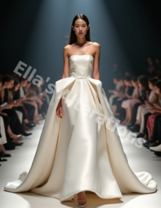 Chic bride, voluminous vibe