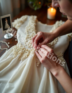 Tailored lace sleeve perfection
