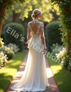 Illusion high neck romance