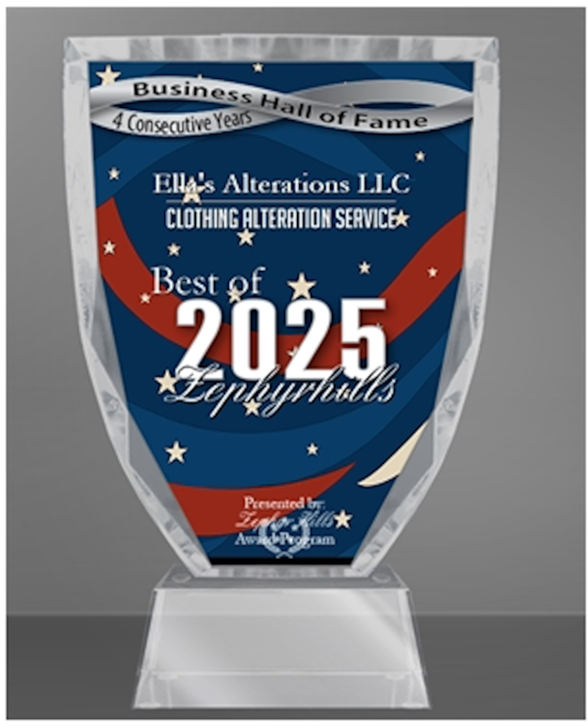 2025 Best of Zephyrhills Award