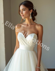 Strapless Neckline Side