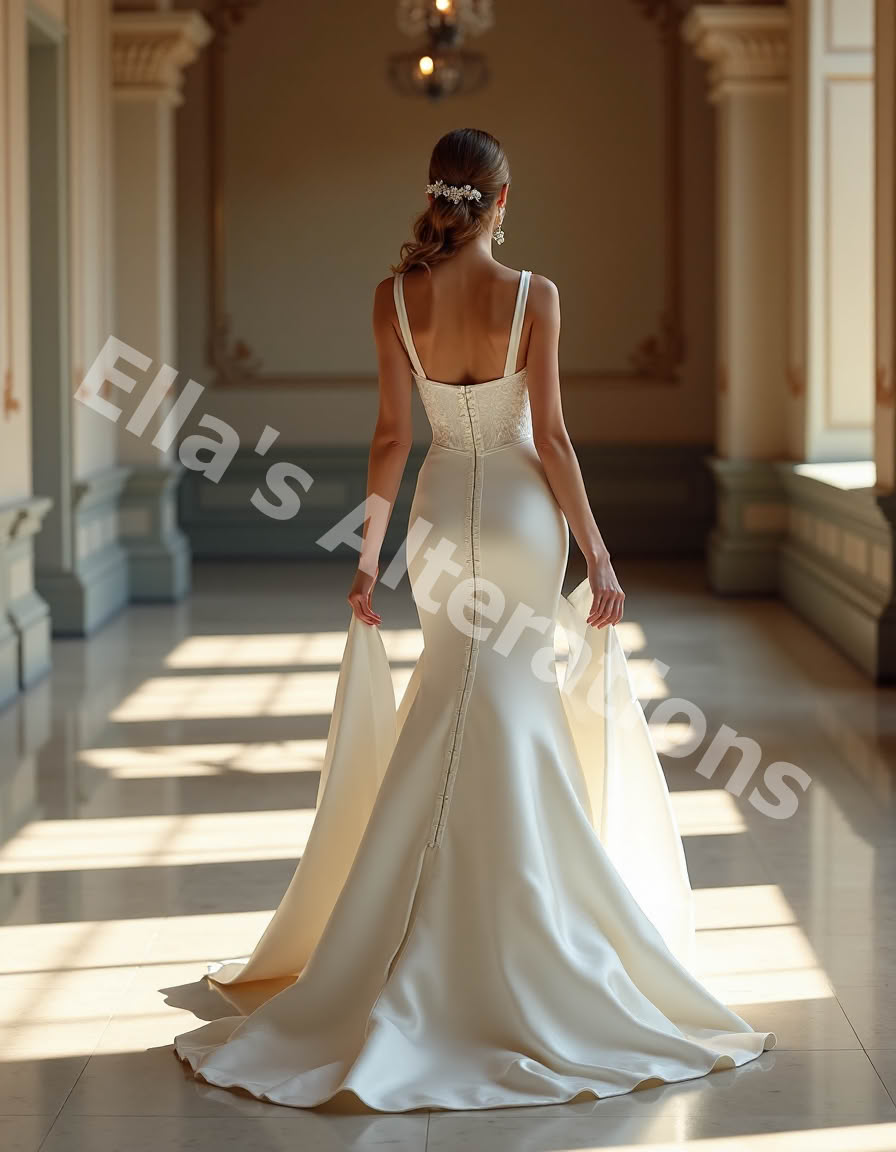 Clean seams, flawless waist