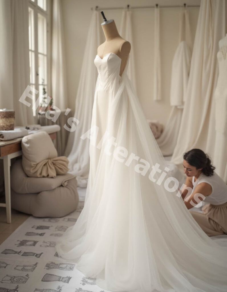 Dramatic cathedral train moment