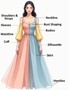 Essential Parts of a Dress