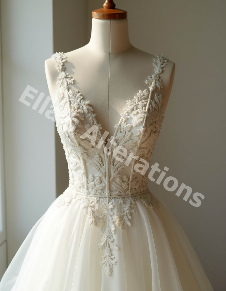 Structured bodice shaping waist