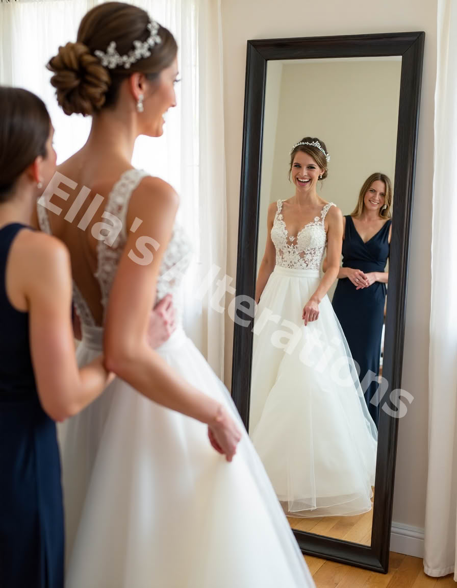 Bridal beauty starts below