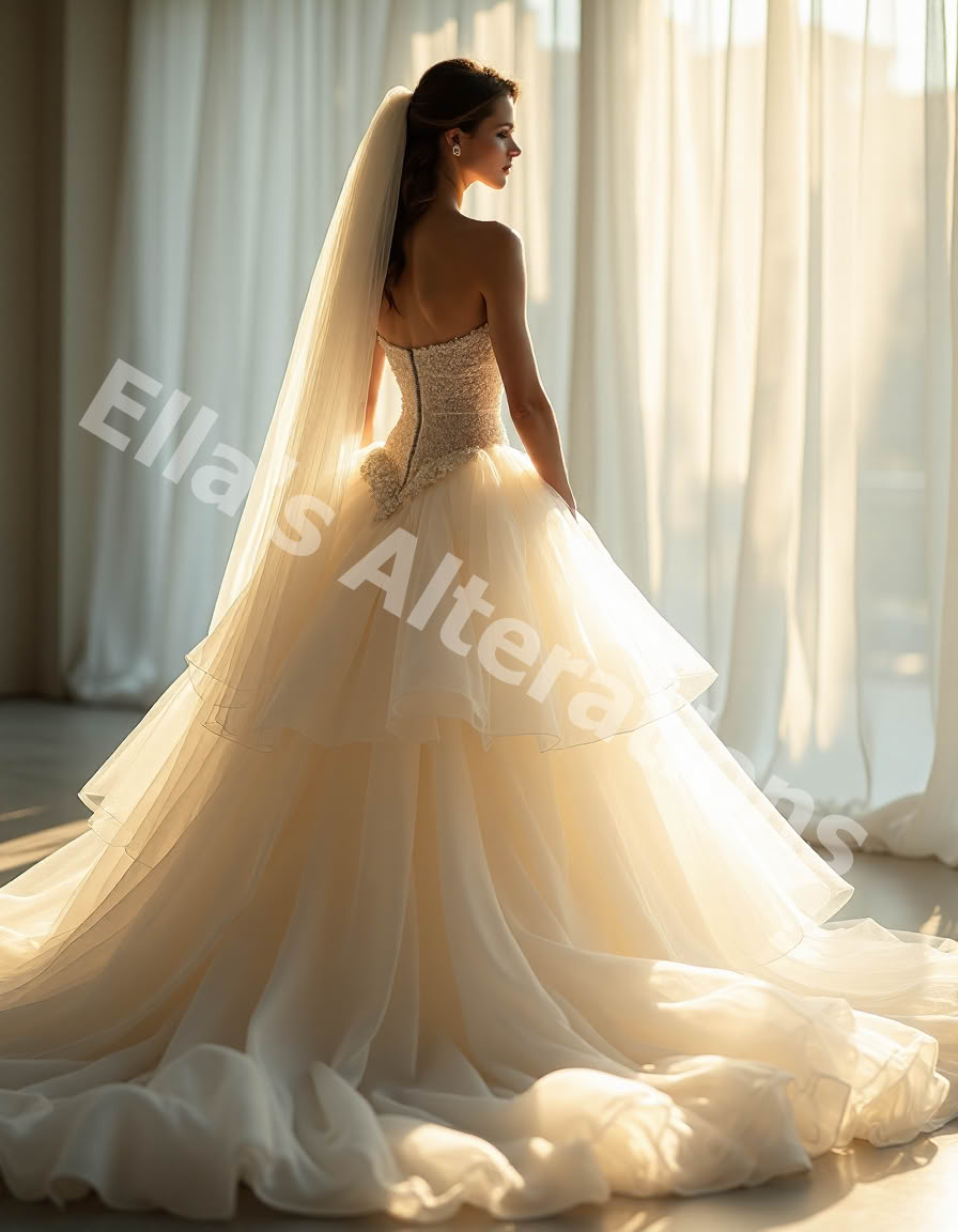 Bridal satin endless shine