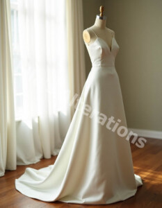 Organza whispers bridal magic