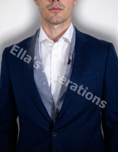 Gaping lapels from excess ease;